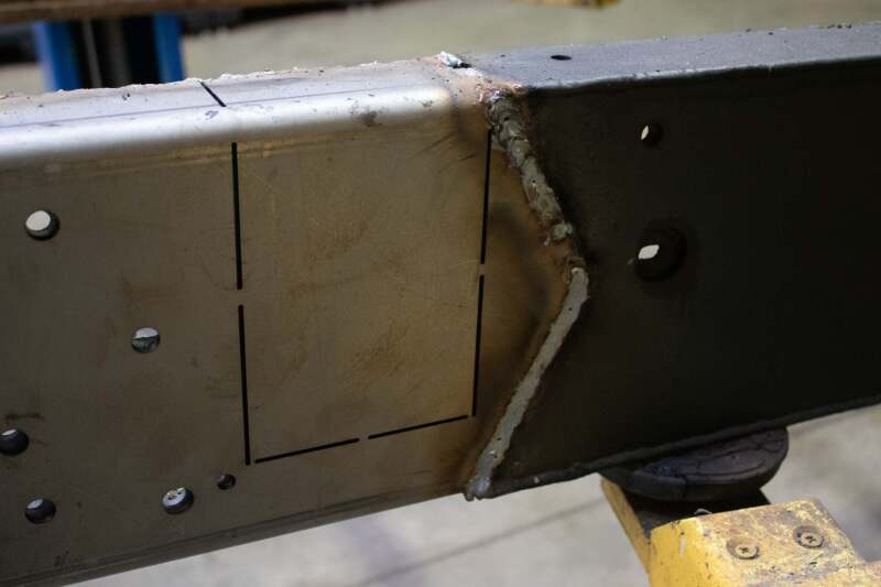 Picture of RBR Frame Section - Rustbuster Center Frame Section Left Side rbrRB7805L