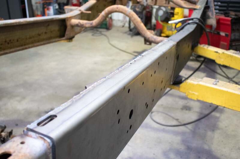 Picture of RBR Frame Section - Rustbuster Center Frame Section Left Side rbrRB7805L