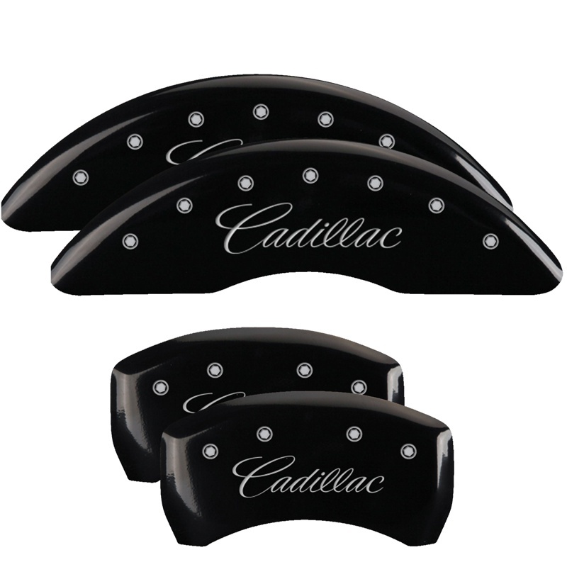 Picture of MGP Caliper Covers 4 Logo Front - 35008SCADBK