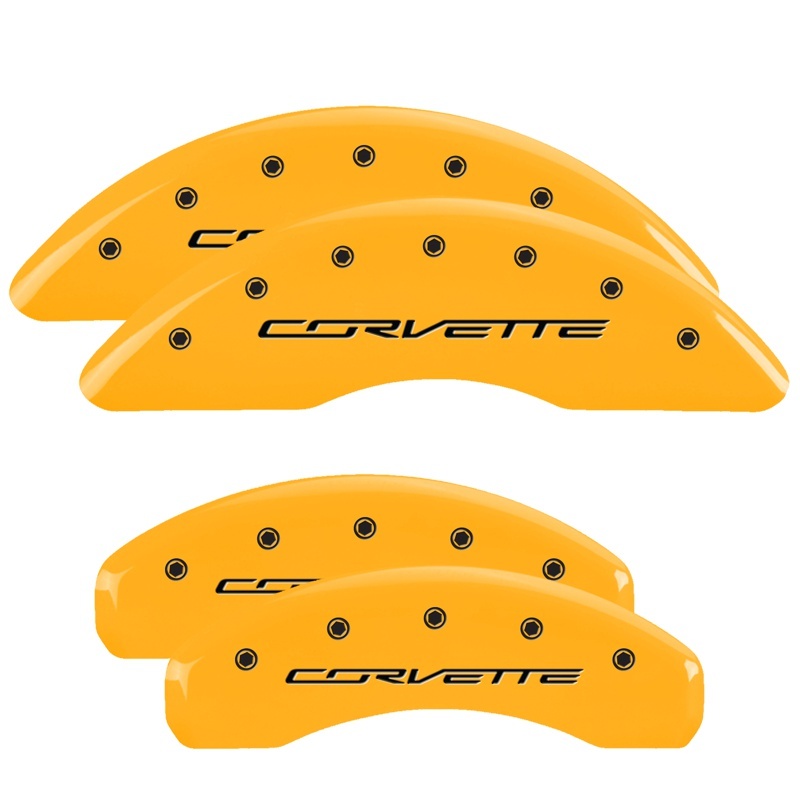 Picture of MGP Caliper Covers 4 Logo Front - 13084SCV7YL
