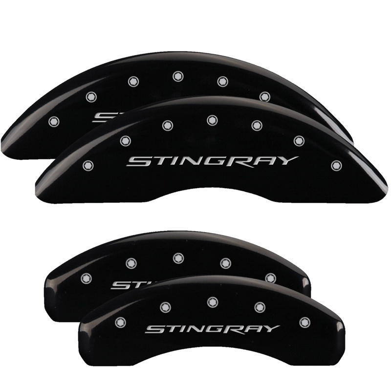 Picture of MGP Caliper Covers 4 Logo Front - 13084SSTYBK