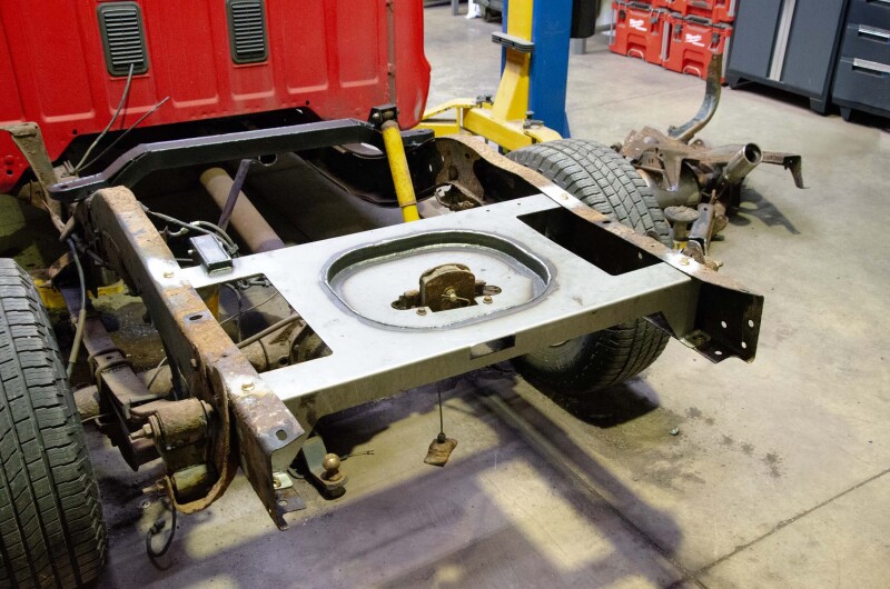 Picture of RBR Crossmembers - Rustbuster Spare Tire Crossmember rbrRB7706
