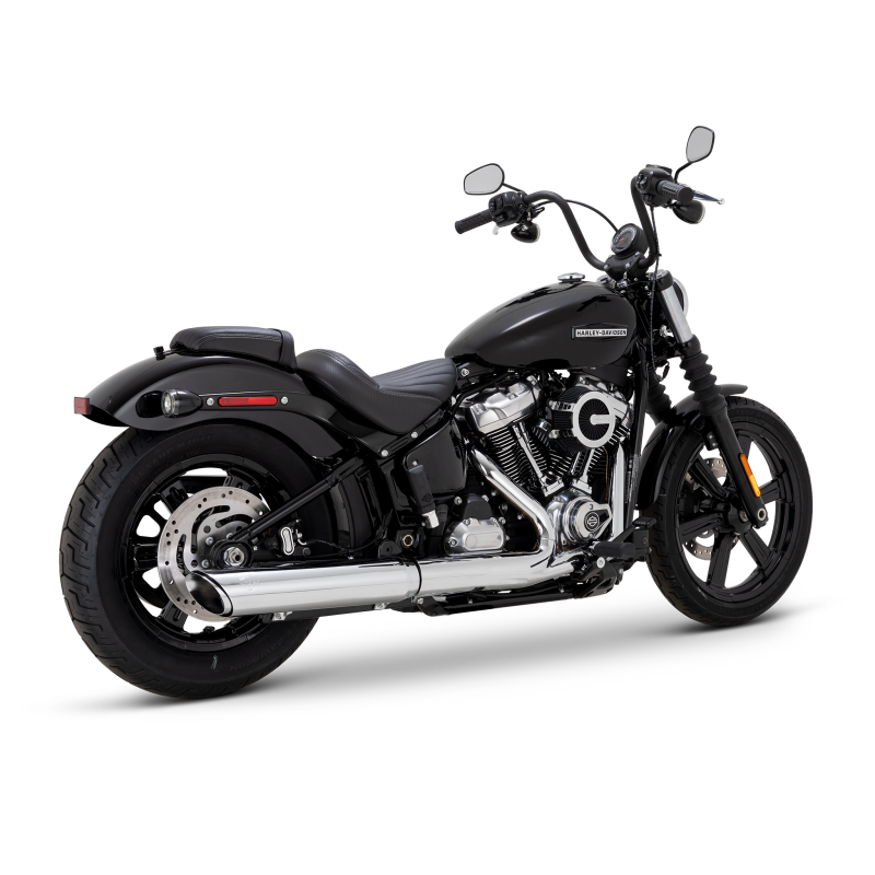 Picture of Vance and Hines VAH Twin Slash Slip-Ons Motorcycle Slip-On - 16750