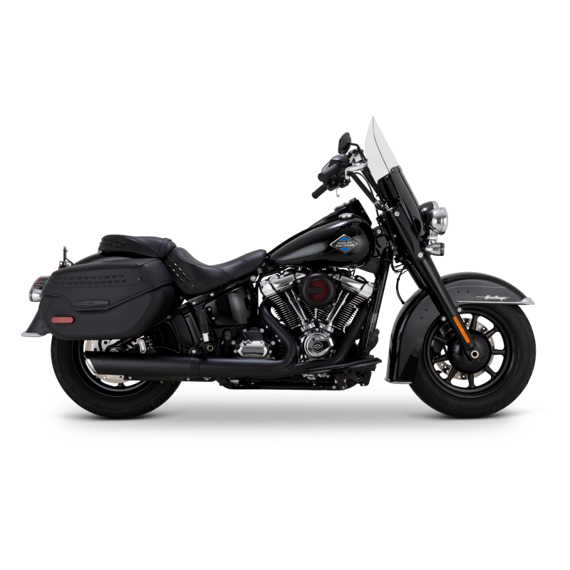 Picture of Vance and Hines VAH Twin Slash Slip-Ons Motorcycle Slip-On - 46750