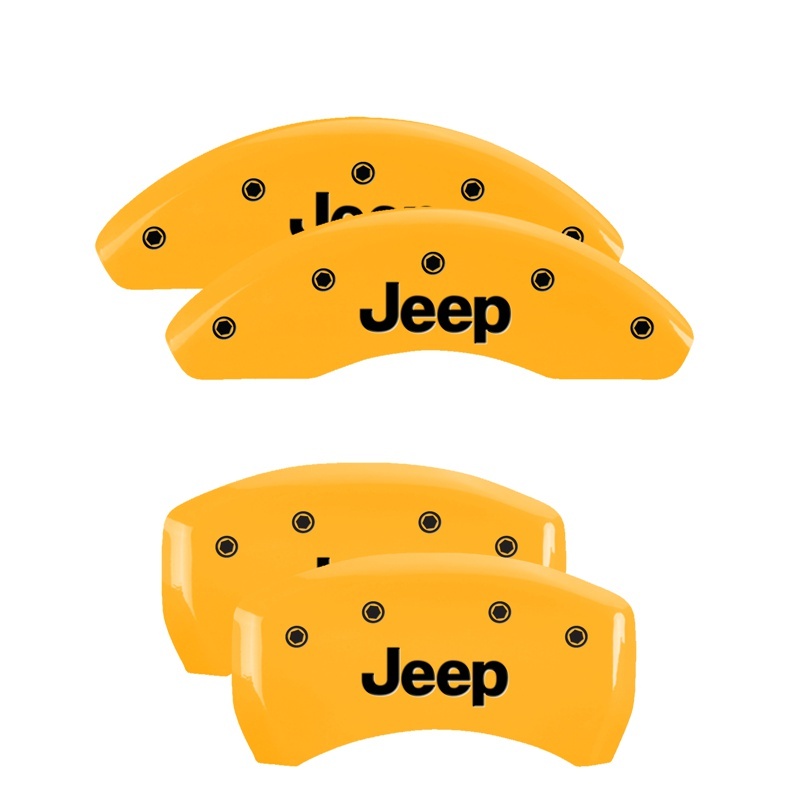 Picture of MGP Caliper Covers 4 Logo Front - 42016SJEPYL