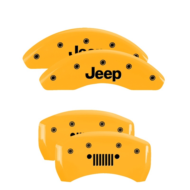 Picture of MGP Caliper Covers 4 Logo Front - 42016SJPLYL