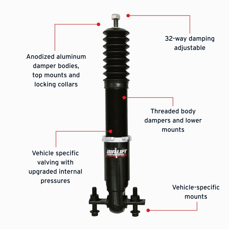 Picture of Air Lift ALF Performance Rear Kits Air Suspension Kits - 76507
