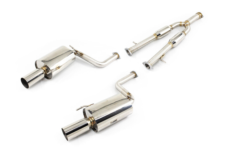 Picture of ISR Performance ISR MBSE Axle Back Exhausts - IS-MBSE-G37SDN