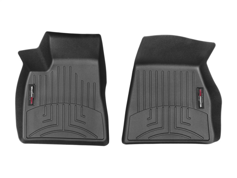 Picture of WeatherTech WT FloorLiner-Front-Blk Floor Mats - 448121