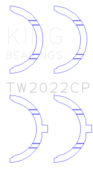 Picture of King Engine Bearings KING Thrust Washers - TW2022CP