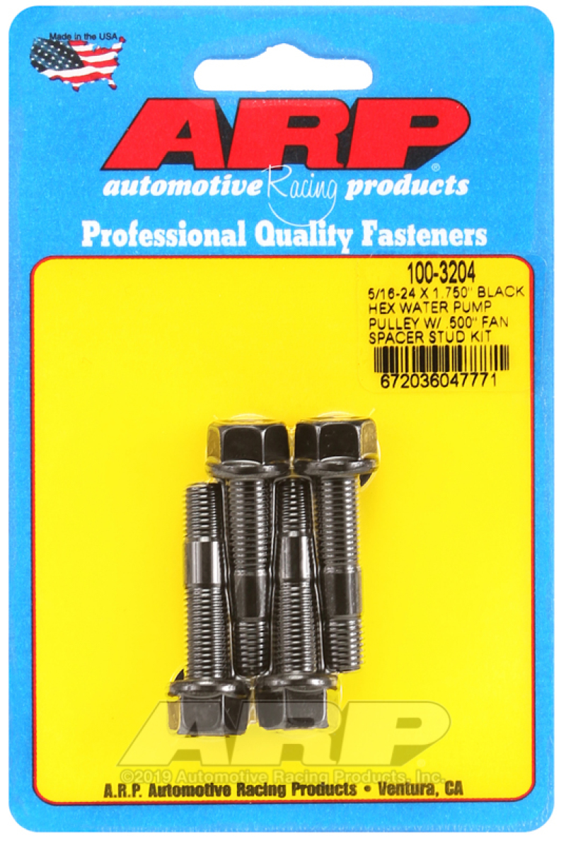 Picture of ARP Water Pump Pulley Stud Kits Hardware Kits - 100-3204