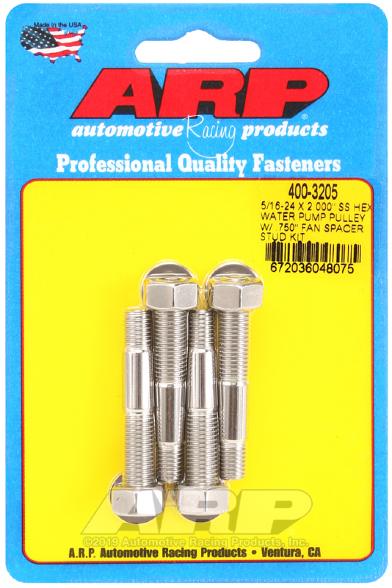 Picture of ARP Water Pump Pulley Stud Kits Hardware Kits - 400-3205