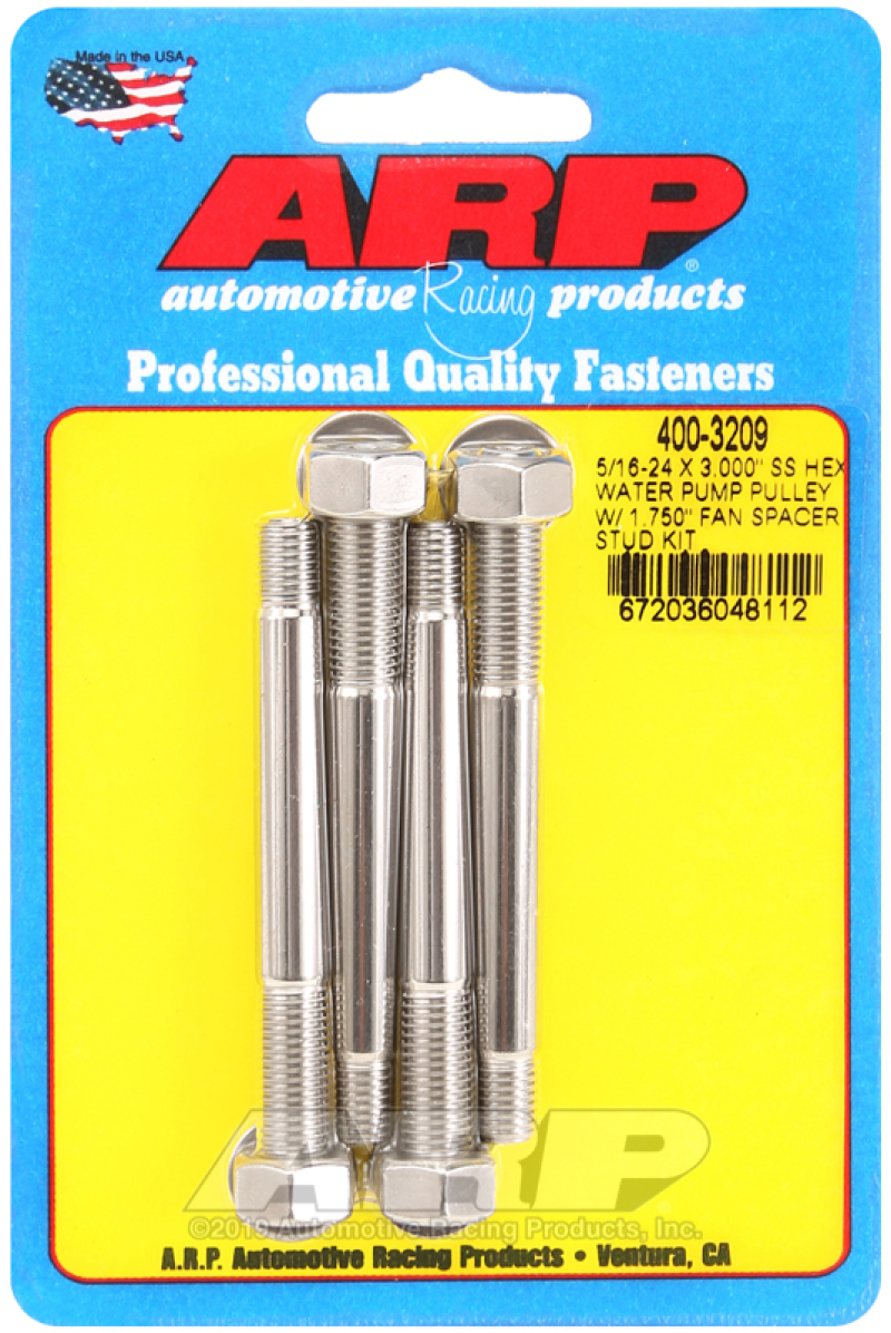 Picture of ARP Water Pump Pulley Stud Kits Hardware Kits - 400-3209