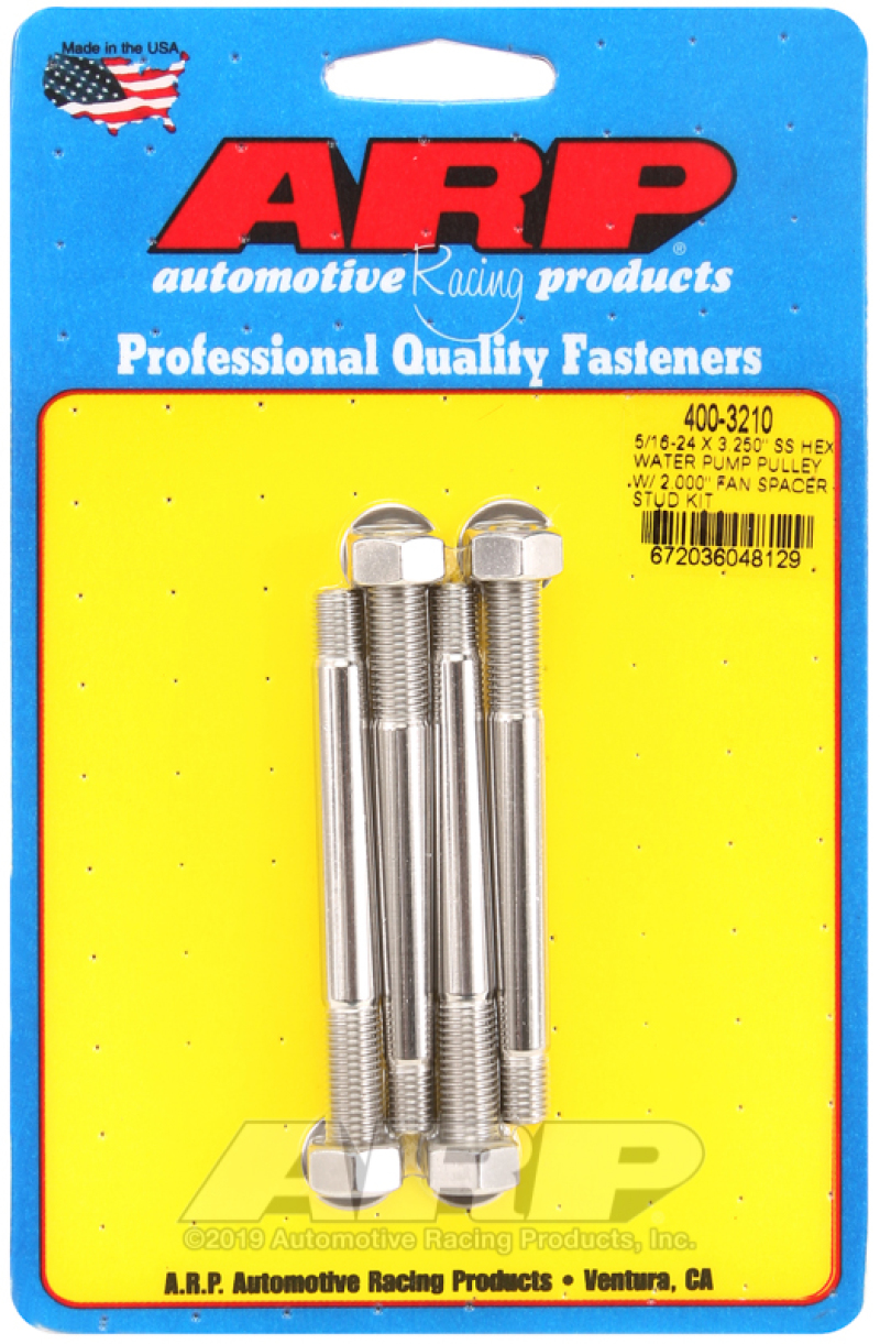 Picture of ARP Water Pump Pulley Stud Kits Hardware Kits - 400-3210