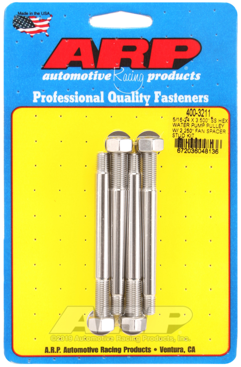 Picture of ARP Water Pump Pulley Stud Kits Hardware Kits - 400-3211