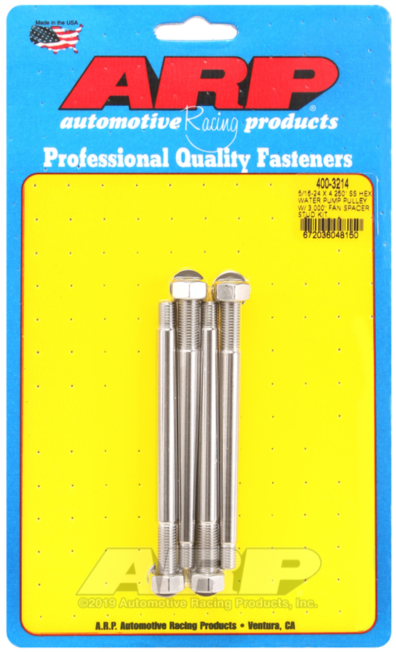 Picture of ARP Water Pump Pulley Stud Kits Hardware Kits - 400-3214