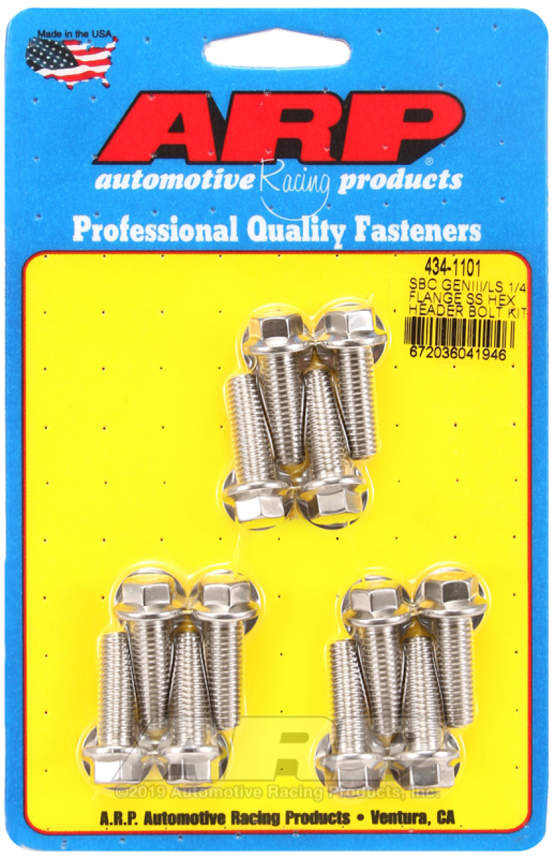 Picture of ARP Header Bolt Kits Hardware Kits - 434-1101