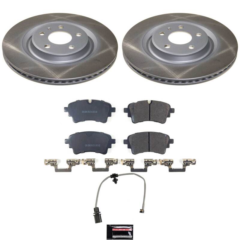 Picture of PowerStop PSB Semi-Coated Rotor Kits Brake Kits - SC8863