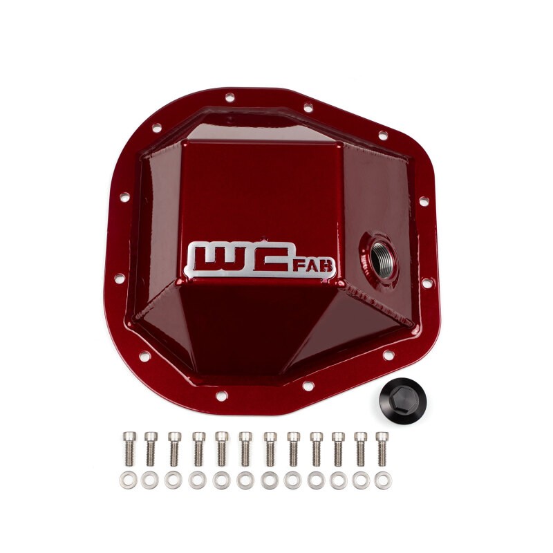Picture of Wehrli WCF Differential Cover Diff Covers - WCF100172-RED