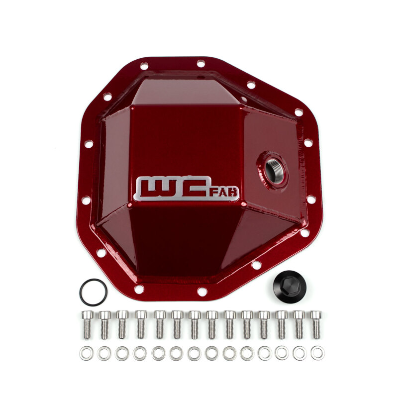 Picture of Wehrli WCF Differential Cover Diff Covers - WCF100184-RED