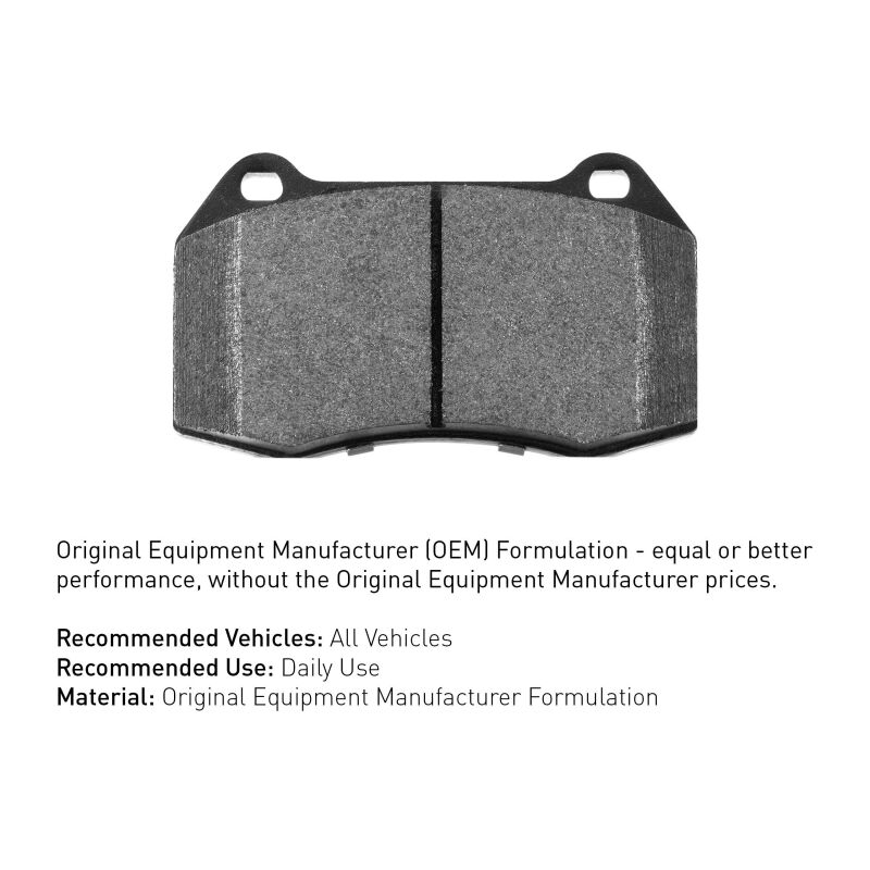 Picture of R1 Concepts RNC Optimum OE Brake Pads - 2551-0394-00
