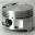 Picture of Ross Racing Pistons 6G72 / 6G74 designed by Ray Pampena