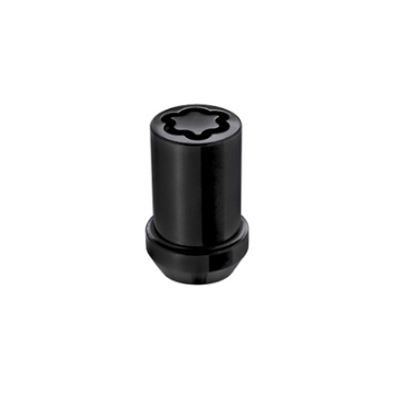 Picture of McGard Wheel Lock Nut Set - 4pk- Tuner - Cone Seat M12X1-5 - 13-16 Hex - 1-24in- Length - Black