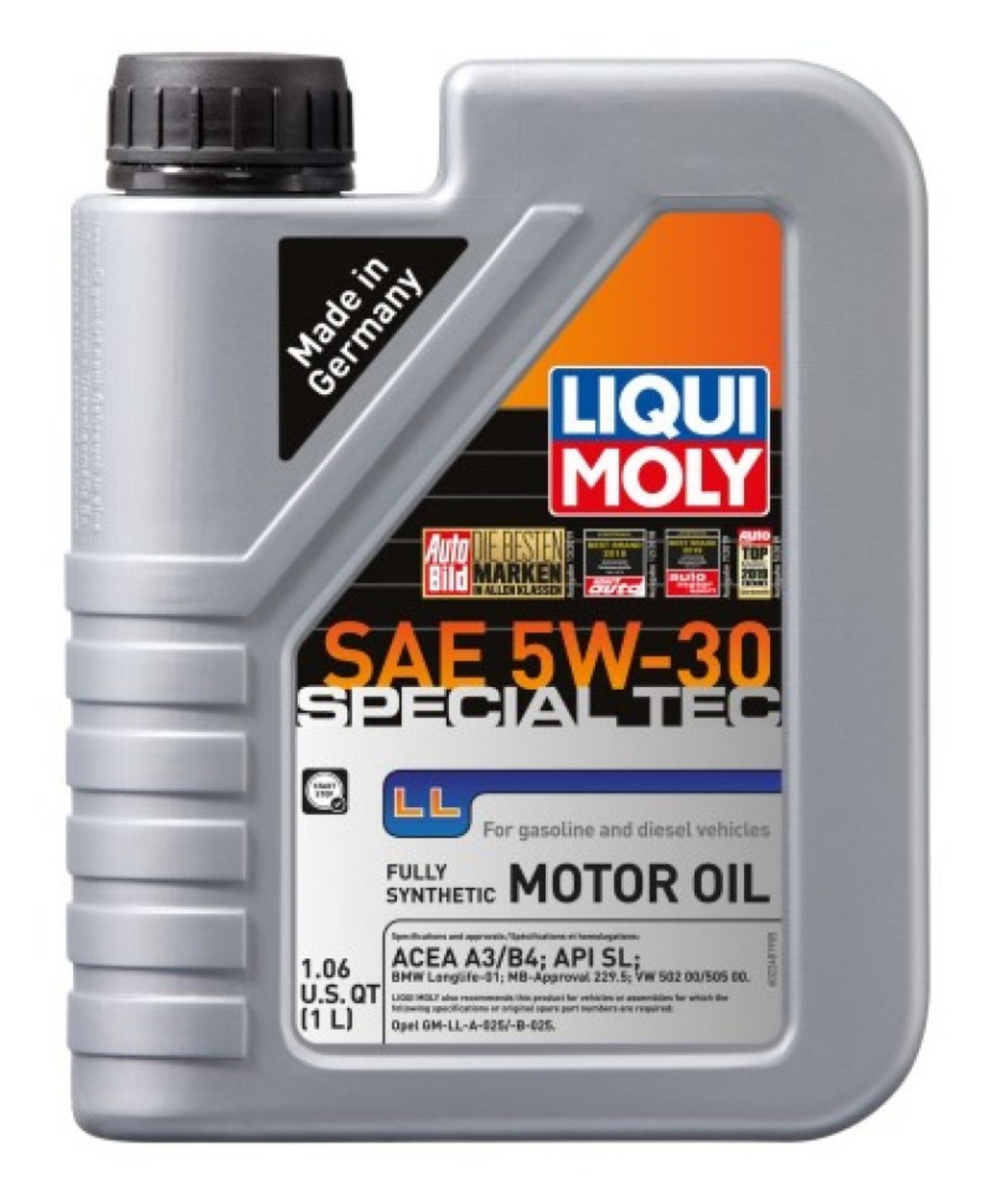 Picture of LIQUI MOLY 1L Special Tec LL Motor Oil SAE 5W30 - Single