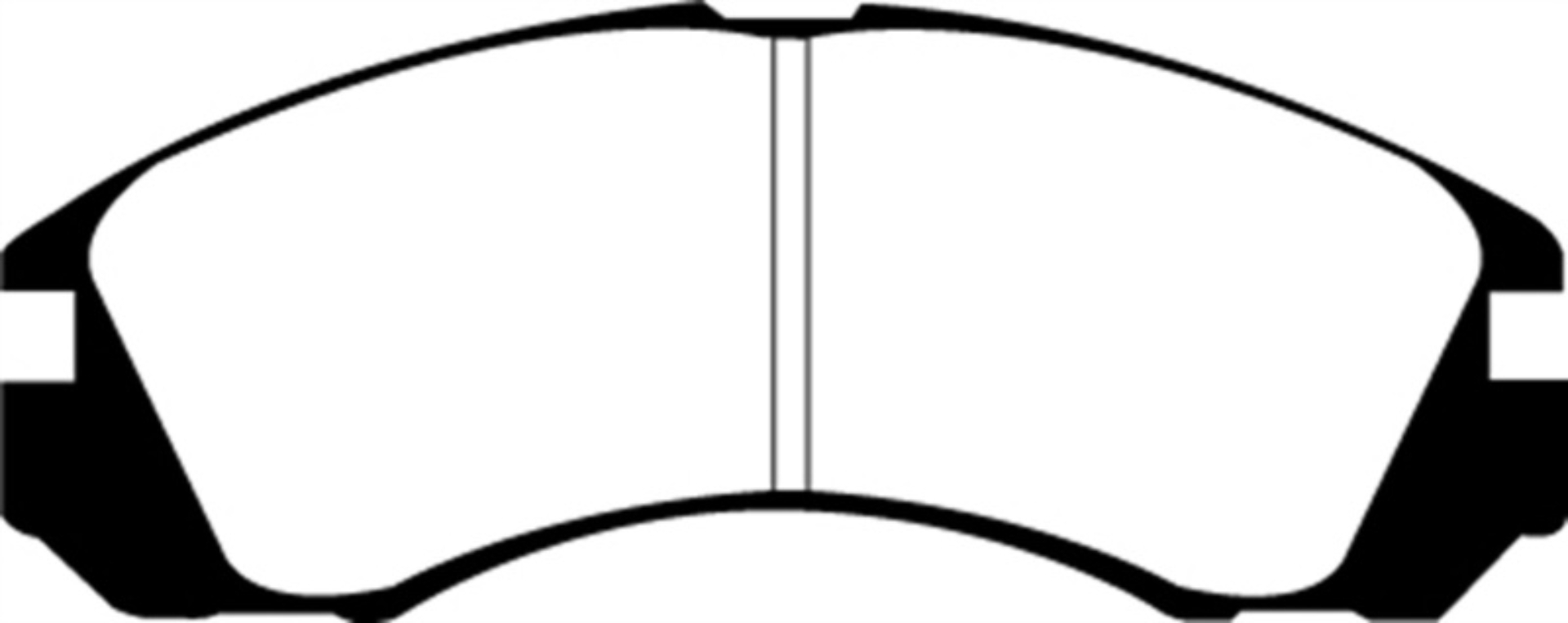 Picture of EBC 98-02 Dodge B150 B1500 Cargo 1500 Van 1-2 Ton Ultimax2 Rear Brake Pads