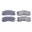 Picture of Power Stop 95-05 Chrysler Sebring Rear Z16 Evolution Ceramic Brake Pads