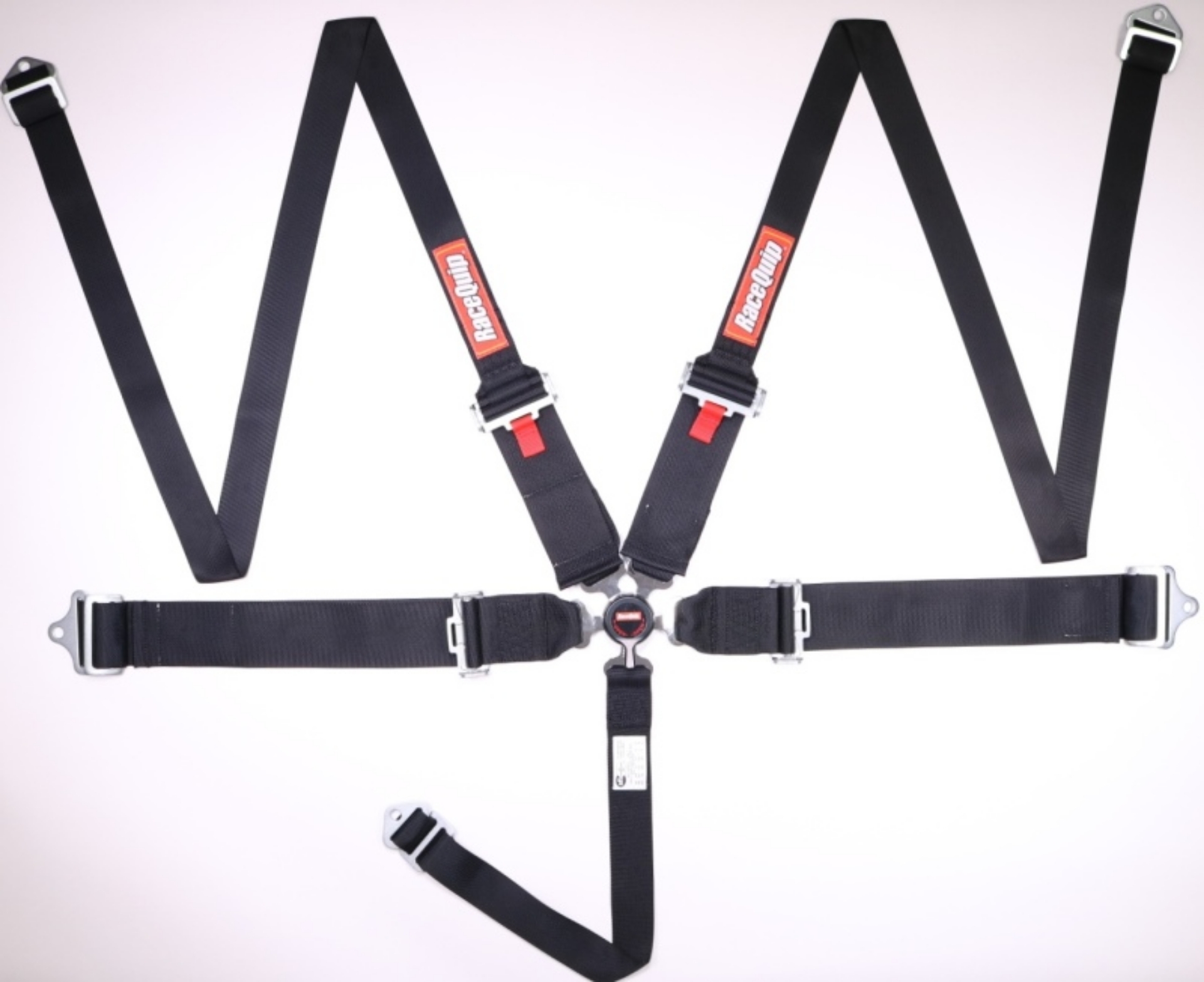 Picture of RaceQuip Black SFI CAMLOCK 5pt PD Lap HNR Seat Belt