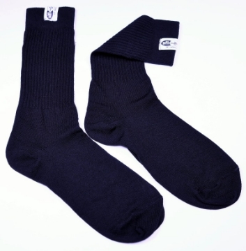 Picture of RaceQuip Black SFI 3-3 Fr Socks 2XL 14-15