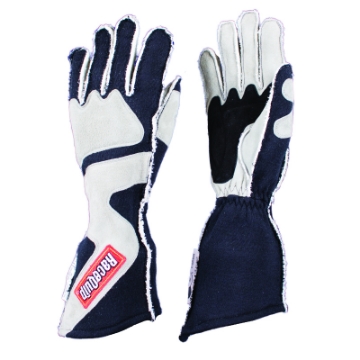 Picture of RaceQuip SFI-5 Gray-Black XL Outseam Angle Cut Glove