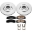 Picture of Power Stop 91-96 Dodge Stealth Front Z17 Evolution Geomet Coated Brake Kit
