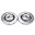 Picture of Power Stop 94-96 Dodge Stealth Front Evolution Drilled & Slotted Rotors - Pair