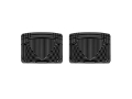 Picture of WeatherTech 03-06 Lincoln Navigator-Navigator L Rear Rubber Mats - Black