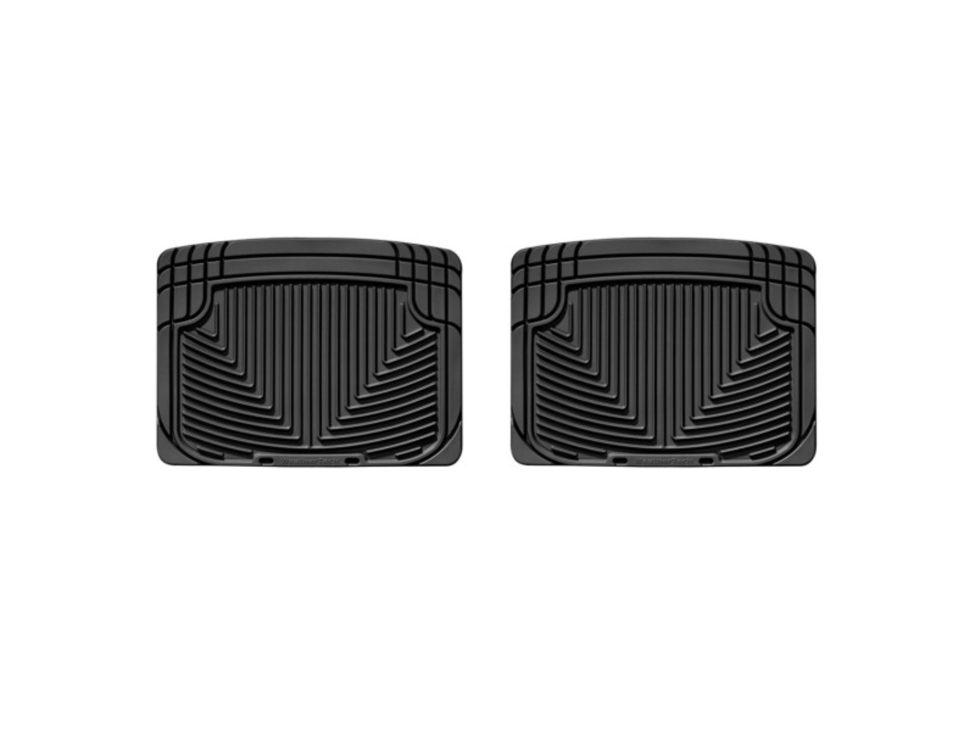 Picture of WeatherTech 03-06 Lincoln Navigator-Navigator L Rear Rubber Mats - Black