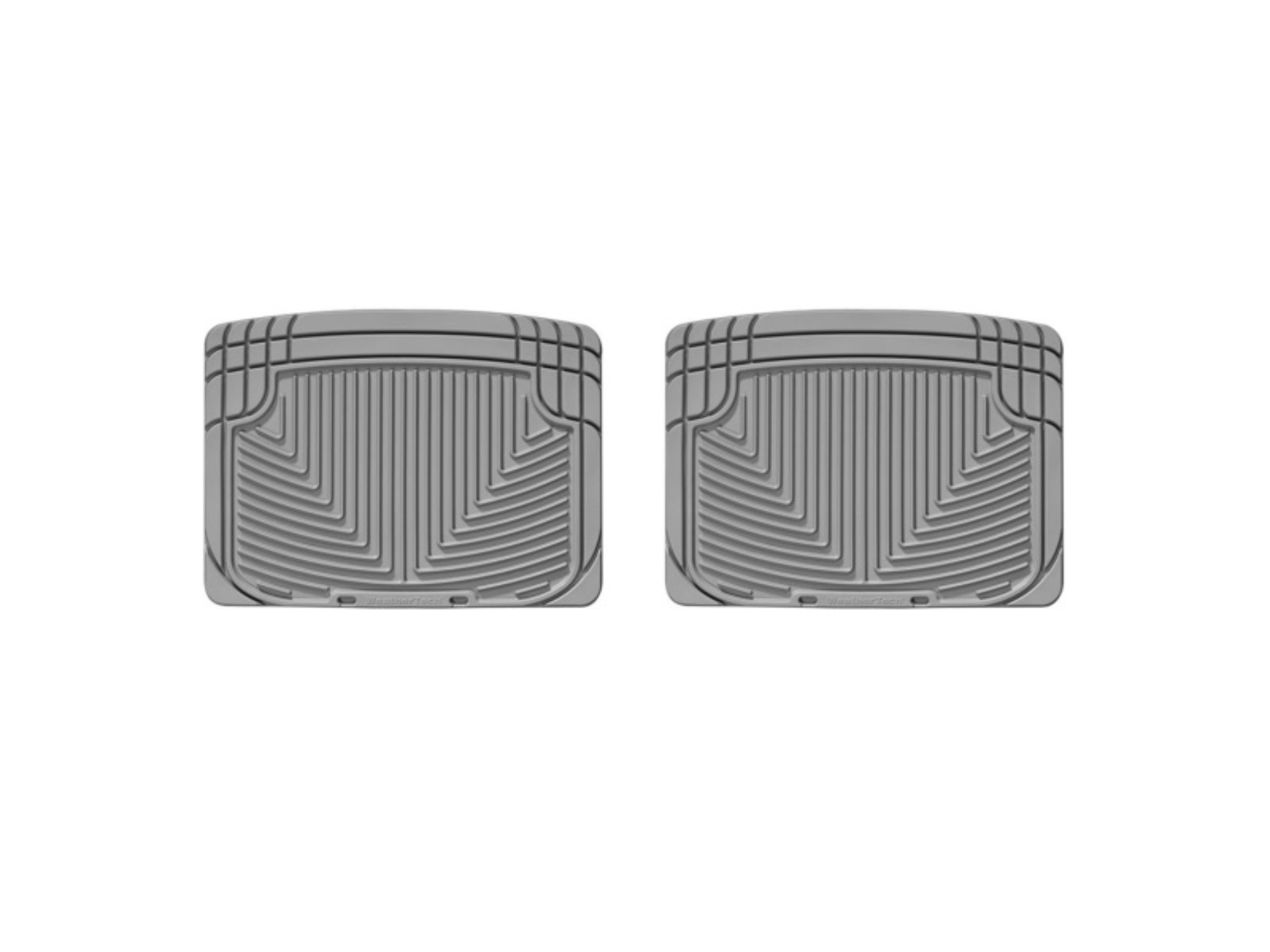 Picture of WeatherTech 03-06 Lincoln Navigator-Navigator L Rear Rubber Mats - Grey