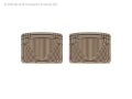 Picture of WeatherTech 93 Mercedes-Benz 300CE Rear Rubber Mats - Tan
