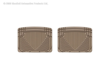 Picture of WeatherTech 93 Mercedes-Benz 300CE Rear Rubber Mats - Tan