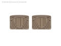 Picture of WeatherTech 93 Mercedes-Benz 300CE Rear Rubber Mats - Tan