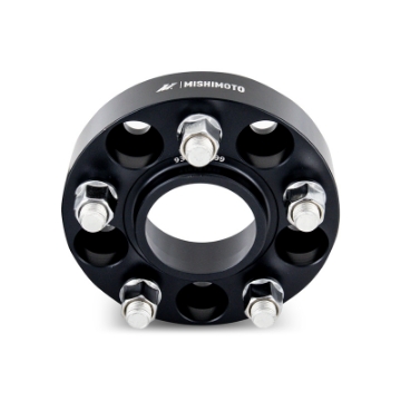 Picture of Mishimoto Wheel Spacers - 5x114-3 - 67-1 - 25 - M12 - Black