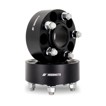 Picture of Mishimoto Wheel Spacers - 5x114-3 - 67-1 - 50 - M12 - Black