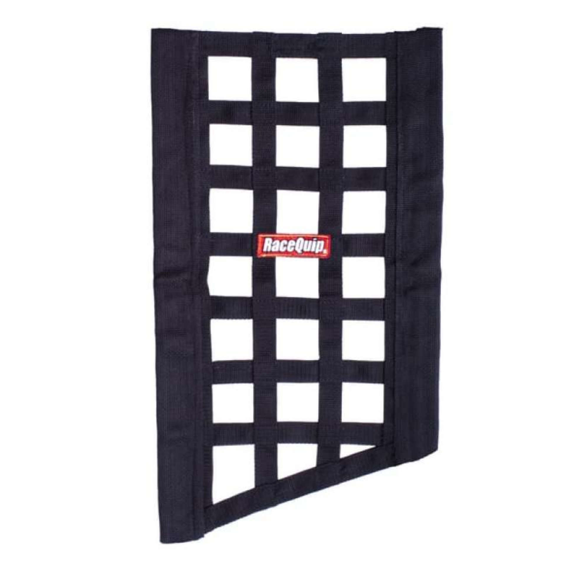 Picture of RaceQuip Ribbon Style Funny Car Window Net - Black 22 to 18 H X 12 W