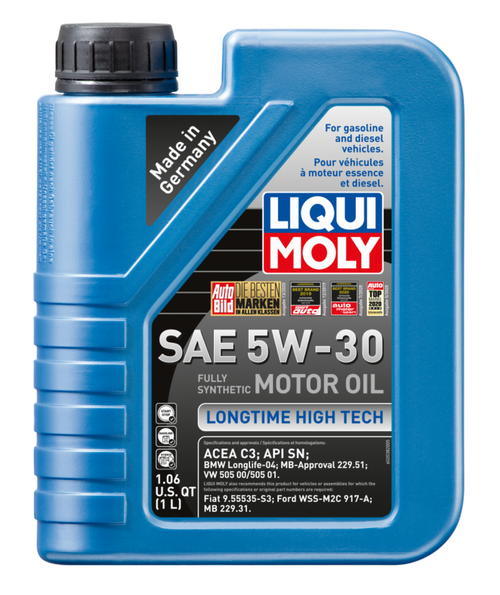 Picture of LIQUI MOLY 1L Longtime High Tech Motor Oil SAE 5W30