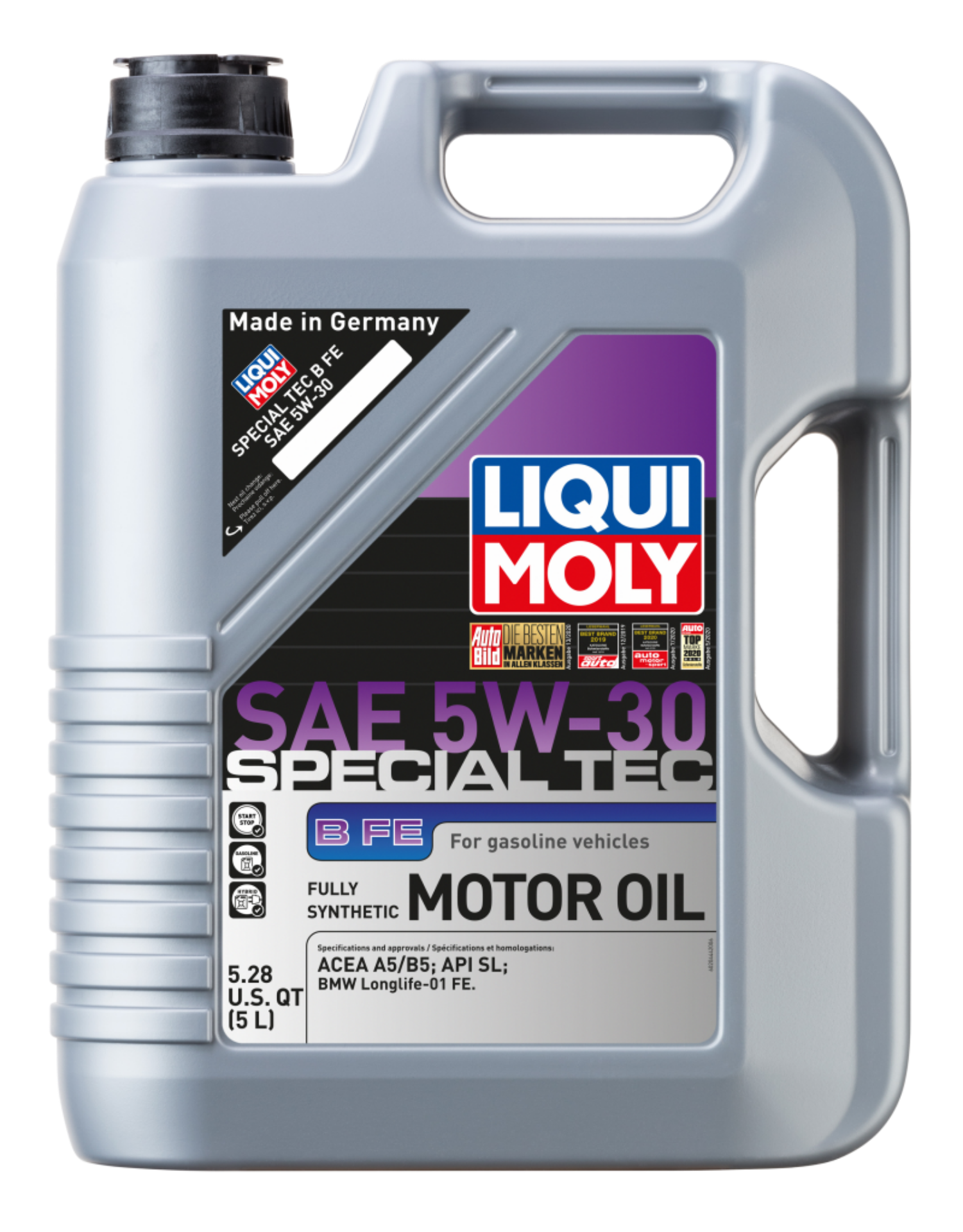 Picture of LIQUI MOLY 5L Special Tec B FE Motor Oil SAE 5W30