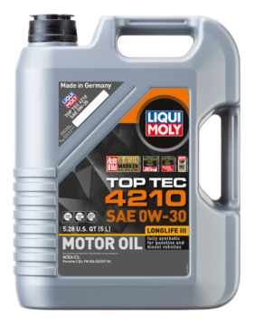 Picture of LIQUI MOLY 5L Top Tec 4210 Motor Oil SAE 0W30