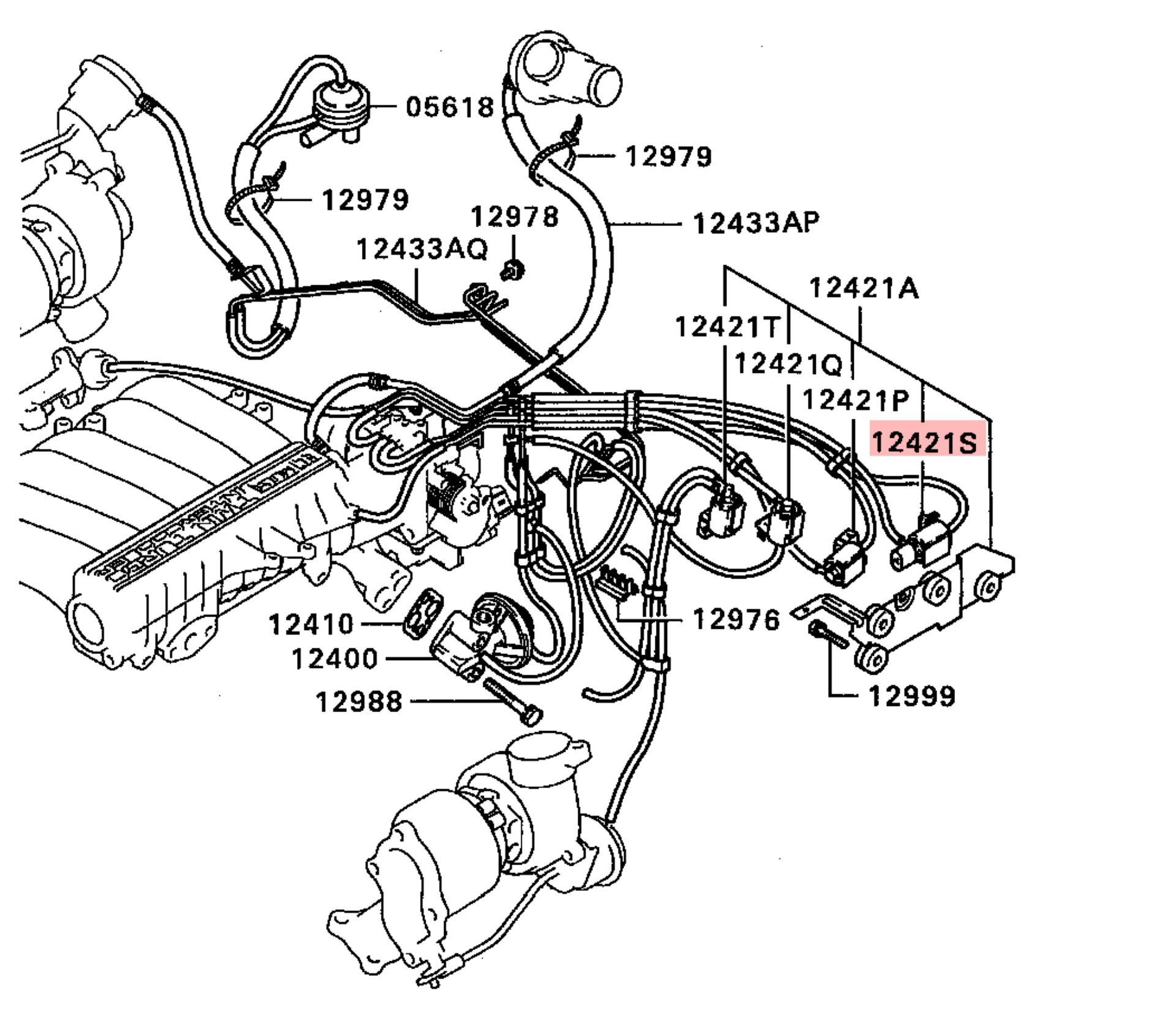 Picture of MD113721 Fuel Pressure Solenoid