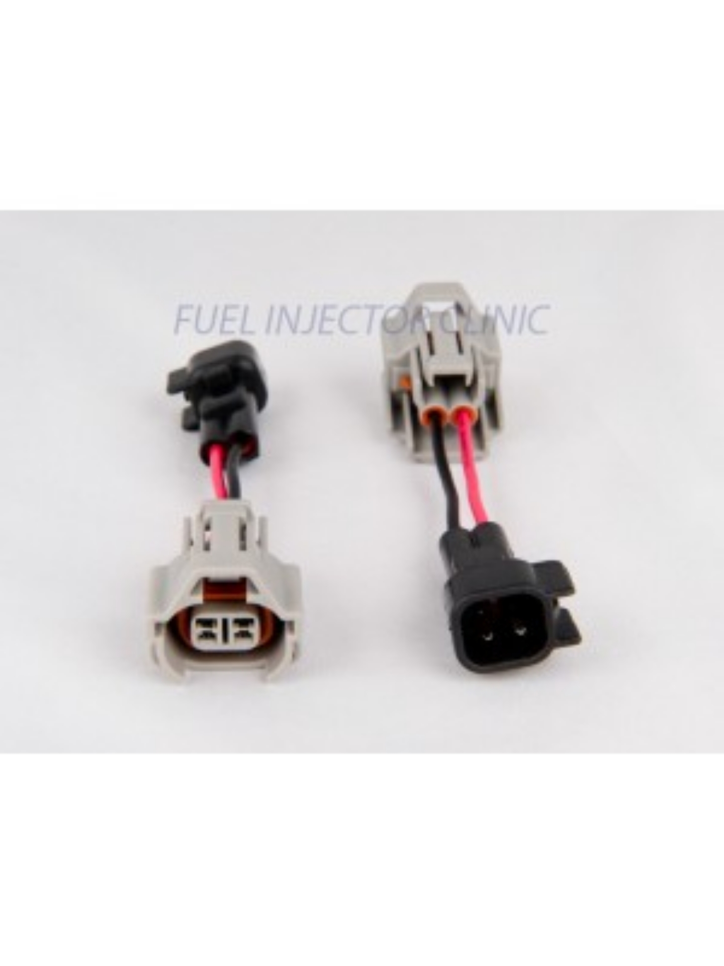 Picture of Set of 4 Denso (female) to US Car/EV6 (male) injector plug adaptors