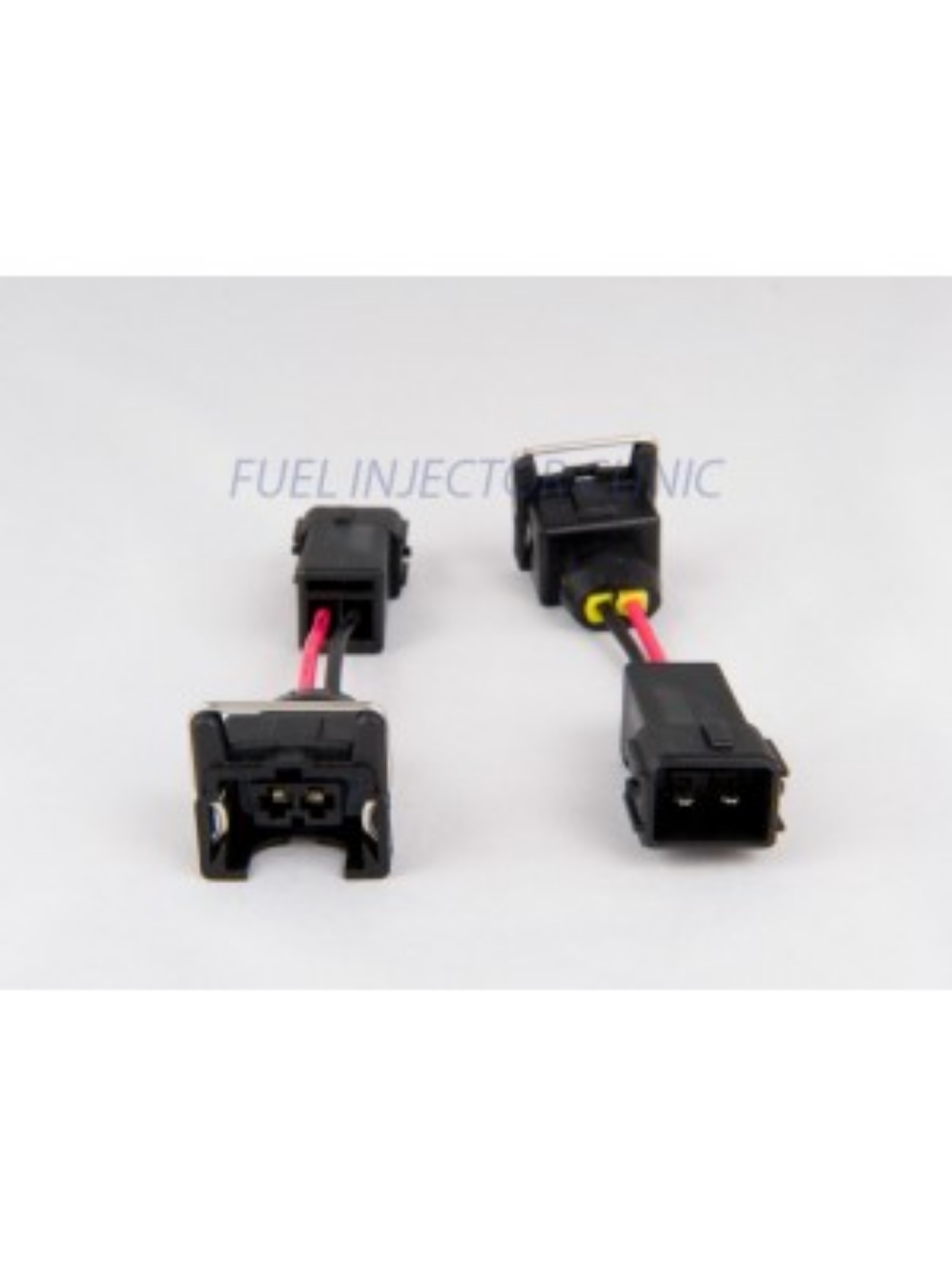 Picture of Set of 4 Jetronic/EV1 (female) to Honda OBD2 (male) injector plug adaptors